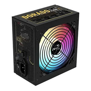 Fuente Aerocool Dorado 750w 80 Plus Gold Rgb